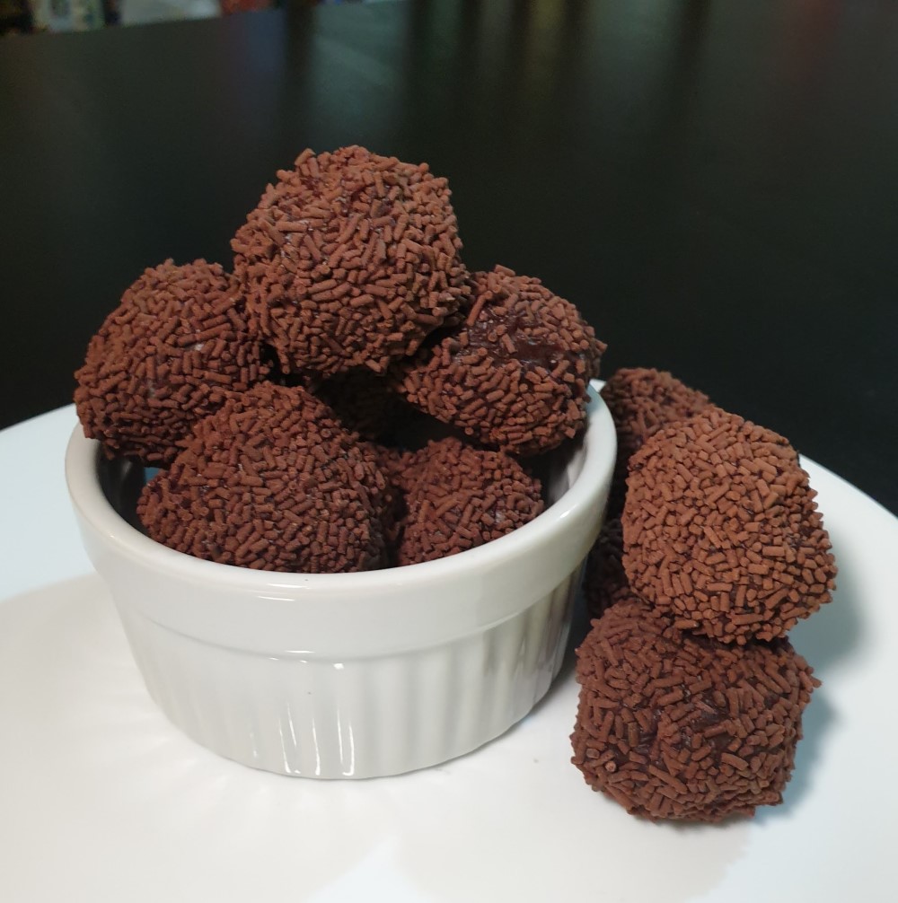 Christmas Rum Truffles
